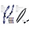Sebastien Flute Archery ISO PRO Carbon Foam  Limbs SB83